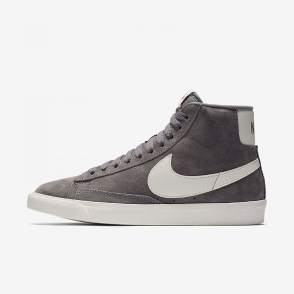 nike blazer mid suede vintage grey